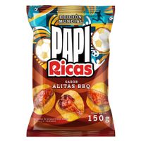 Papas Fritas Papi Ricas Sabor Alitas BBQ 150g