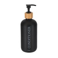 Dispensador Acondi Vidrio Tendance Negro 500ml