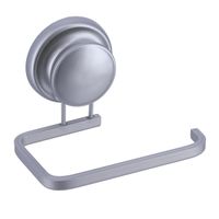 Papelera Aluminio Tendance Ventosas Cromo