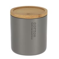 Porta Algodon Tendance Poliresina Gris