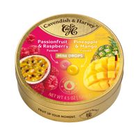 Caramelos Cavendish & Harvey Mini Drops Frambuesa / Mango 130g