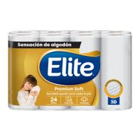 Papel Higiénico Elite Premium Soft 20m 24un