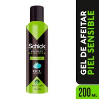 Gel de Afeitar Protect Sensitive Schick Frasco 200 ml