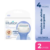 Repuestos para Máquina de Afeitar Schick Intuition Pure Nourishment 2un