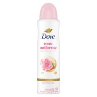 Antitranspirante en Aerosol Dove Tono Uniforme Rosas 150ml