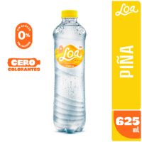 Bebida Gasificada Loa Sabor Piña Botella 625ml
