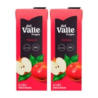 Twopack Bebida de Manzana Frugos del Valle Caja 1.5L