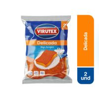 Esponja Virutex Delicada No Raya 2un