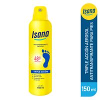 Antitranspirante para Pies Isana Triple Acción 150ml