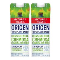 Twopack Bebida Vegetal Nature's Heart Origen Caja 946ml