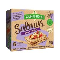 Galletas de Maíz Horneadas Salmas Granos y Semillas 126g