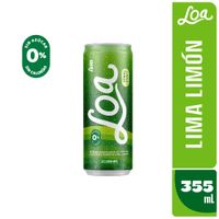 LOA LATA SLEEK 355ML , Limón