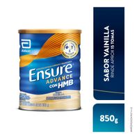 Suplemento Nutricional en Polvo Ensure Advance Vainilla 850g