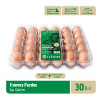 Huevos Clásicos Pardos La Calera 30un