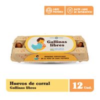 Huevos Gallinas Libres 12un