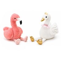 Peluche de Cisne y Flamenco de 35cm