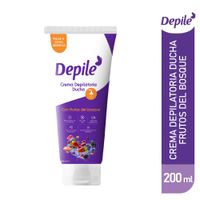 Crema Depiladora Bajo La Ducha Depilé Frutos del Bosque 200ml