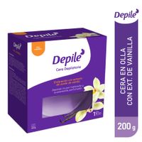 Cera Depilatoria en Olla Depilé Vainilla 200g