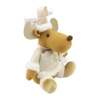 Muñeco Krea Reno Sentado Rustica Navidad 26
