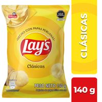 Papas Fritas Lay's Clásicas 140g