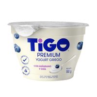Yogurt Tipo Griego con Arándano & Chía Tigo 160g