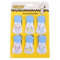 Set Snoopy Clips con Imán 6un