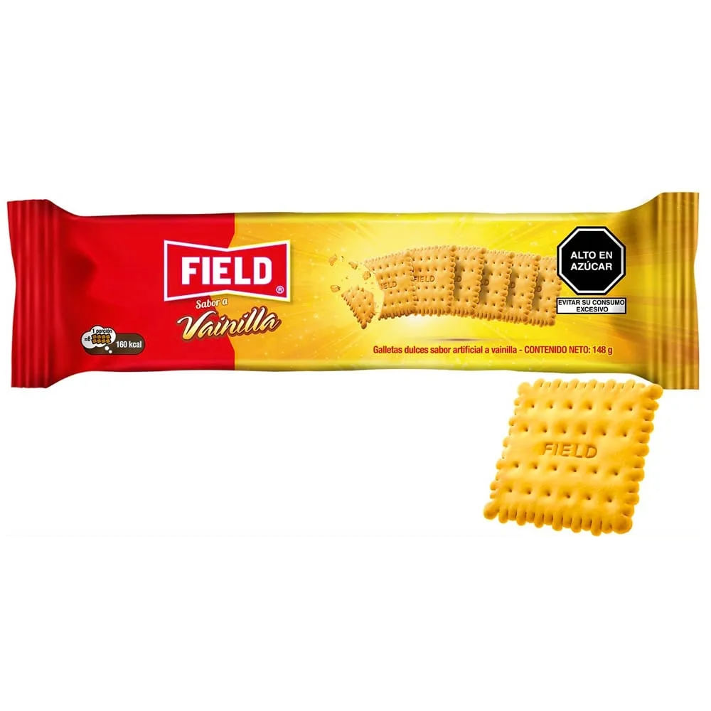 Galletas Field Sabor Vainilla Family Size 148g