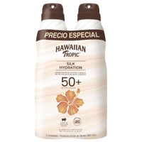 Twopack Protector Solar en Spray Hawaiian Tropic Silk Hydration 180ml