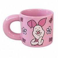 Taza de Cerámica Disney Rosado Piglet 400ml