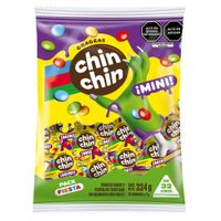 Chocolate con Leche Confitado Mini Chin Chin Pack Fiesta 32un