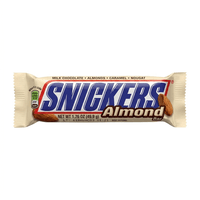 Barra de Chocolate con Almendras Snickers Almond 49.9g