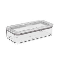 Contenedor Coza Modo Rectangular Cristal 530ml